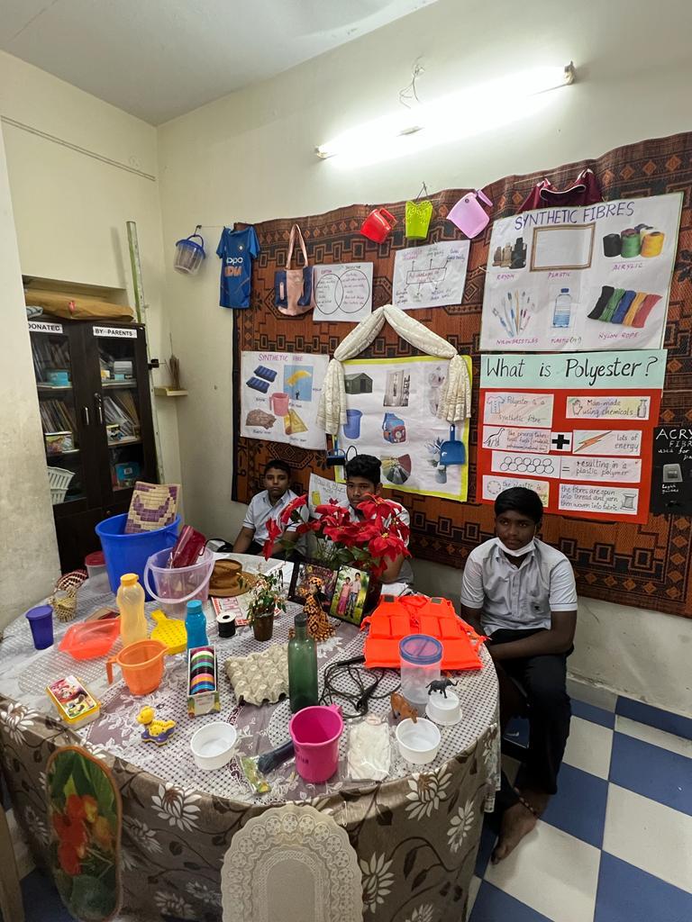 A NEW WORLD RECORD TO EXPLAIN THE PROJECT OF FIBRE TO FABRIC BY THE  STUDENTS WITH SPECIFIC LEARNING DISABILITIES AND AUTISM SPECTRUM DISORDER .